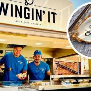 Kyle Crux and Zach Pieri are the owners of Wingin' It.