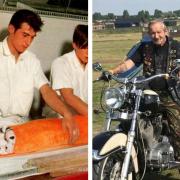 Martin Henderson, who has died at the age of 77, worked at a rock factory in Great Yarmouth in the 1960s and also had a lifelong passion for motorbikes.