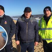 Hemsby Independent Lifeboat are doubling their efforts to ensure the beach is open by Easter. Picture - Luke Martin / Mick Howes