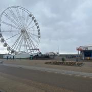 Sixteen of the Great Yarmouth Ferris wheel's 36 gondolas have already been reinstalled. Picture - James Weeds
