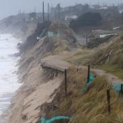 The erosion at Hemsby
