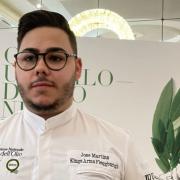 Jose Martin, 25, sous chef at the King's Arms in Fleggburgh, took part in a cooking competition in Italy. Photo: King's Arms Fleggburgh.