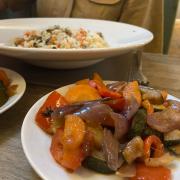 Mediterranean veg and risotto at Olive Garden, Gorleston. Picture - James Weeds