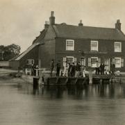 The chain ferry at Stokesby Picture: Norfolk County Council