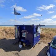 Caister Coastwatch Station was run from a mobile unit in a carpark off Second Avenue.