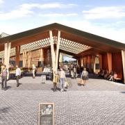 An artist's impression of what the market revamp will look like