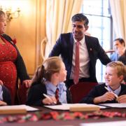 Martham Academy pupils meet Prime Minister Rishi Sunak at 10 Downing Street.