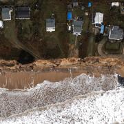 The Marrams in Hemsby following the partial road collapse. Picture - Luke Martin Photography