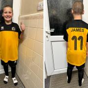 James Bowdley with his Bloaters top