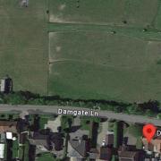 The proposed site of four houses off Damgate Lane is Acle.