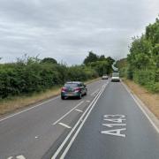 There was delays on the A143