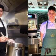 Anya Robinson, 18, and Harry Williams, 21, are both head chefs at Norfolk restaurants