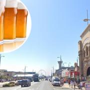A kiosk on Great Yarmouth seafront has applied for an alcohol licence.