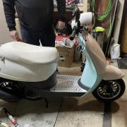 A moped was stolen from a home in Gorleston