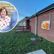 Jayne Biggs, who runs Heart 2 Heart, has installed a defibrillator at the Hindu temple on the Acle Straight.