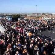 A crowd enjoyed the official opening of Great Yarmouth's new Herring Bridge on February 1.