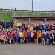 More than 400 people took park in the 700th Gorleston Cliffs Parkrun. Picture - Gorleston Cliffs Parkrun