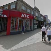 KFC on Regent Road, Great Yarmouth, could have extra seating outside. Picture - Google