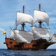 A unique replica of a Spanish galleon arrives in Great Yarmouth next week