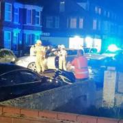 A teen has been arrested after chaos in Salisbury Road