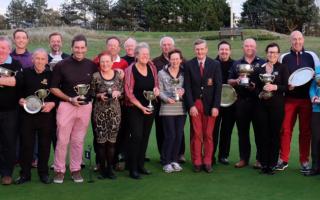 Some of Great Yarmouth & Caister Golf Club's 2015 champions.