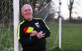 Keith Greensides has been a referee for 60 years