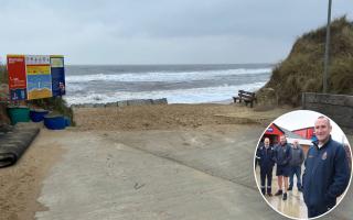 Hemsby Lifeboat's coxswain has deemed the Gap entrance to be currently unsafe. Pictures - Newsquest