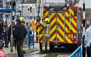 Four fire crews investigate hospital smoke alert in Norfolk this afternoon