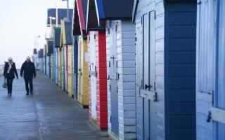 The future of beach huts along Sheringham's promenade could be at risk due to climate change